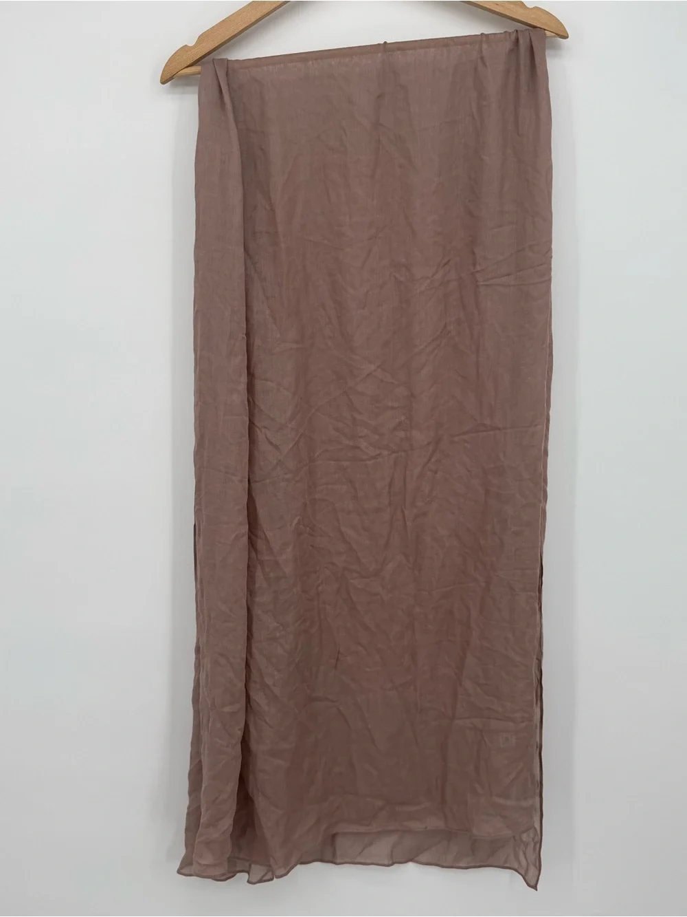 Unbranded Dusty Rose Lightweight Scarf Accessory Wrap Shawl